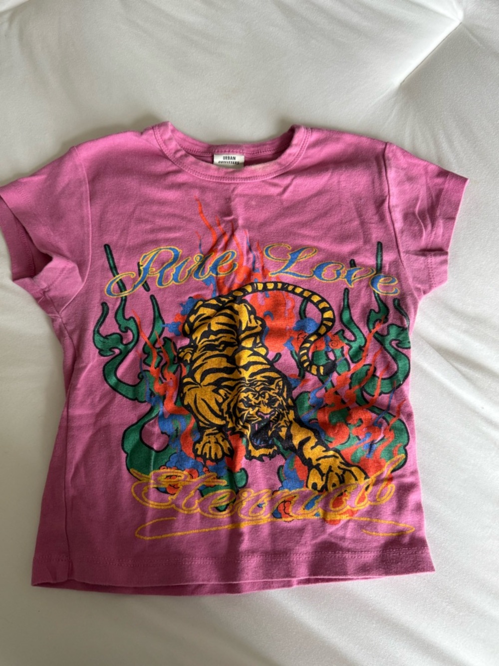 Urban Outfitters Pink Tiger Graphic Tee
